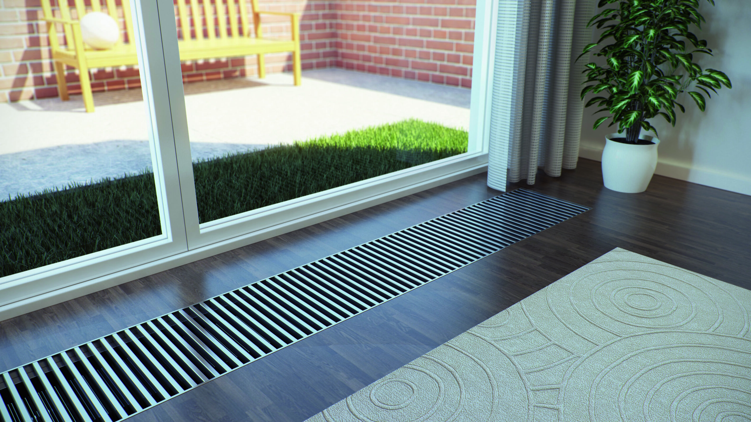 Convectores de suelo con ventilación forzada, SABIANA CARISMA FLOOR CFP - ECM 2T-TEFANFLO01_05