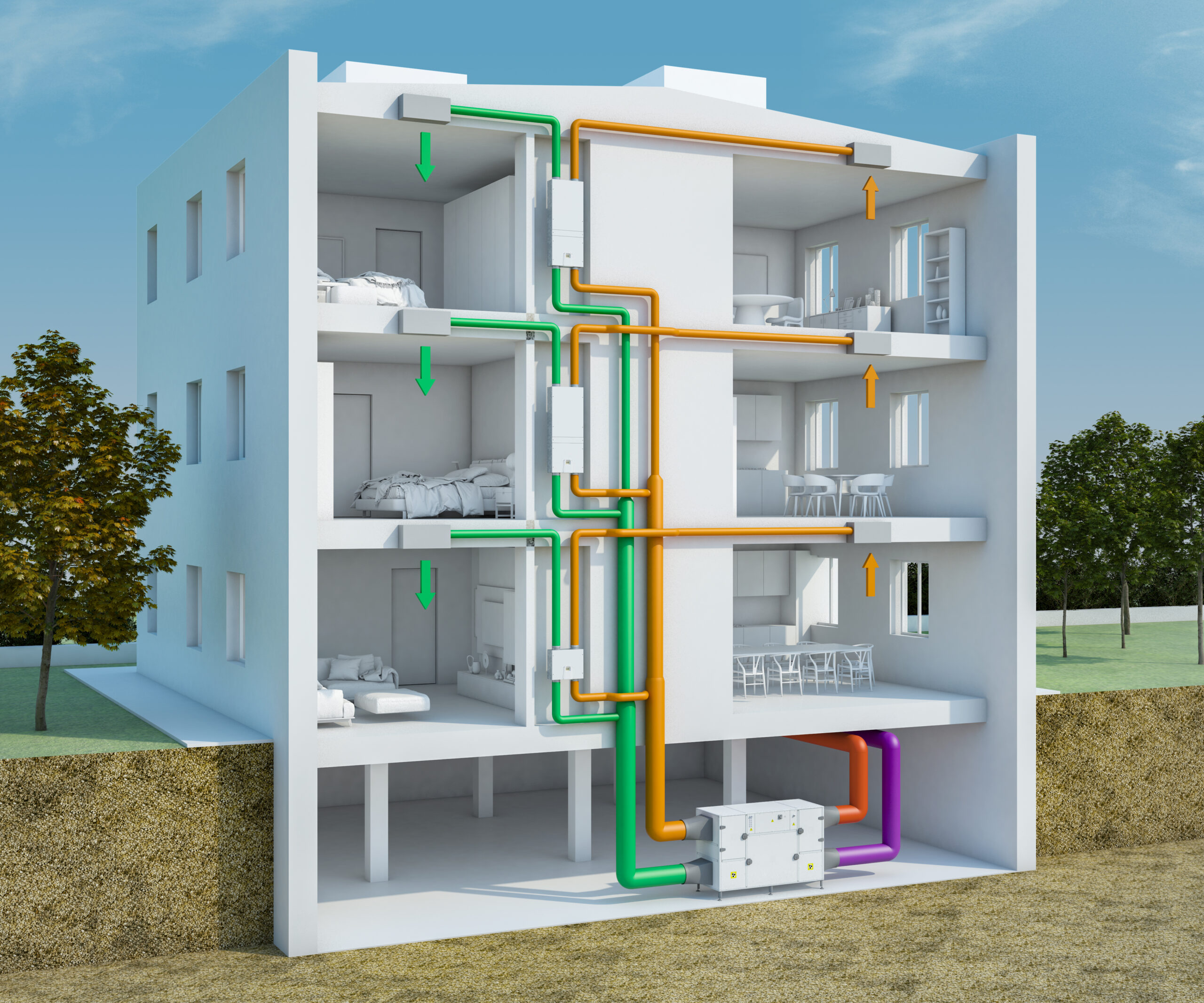 Reguladores de caudal TECNA SABIANA ENERGY VAV-TEREGVAV01_02