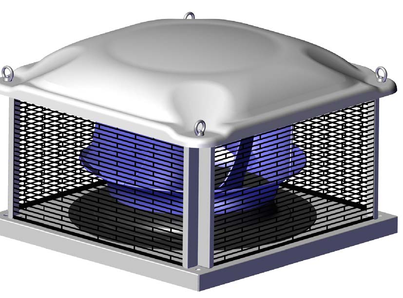 Extractores de tejado centrífugos TECNAVENT QTC-TEVENQTC01_02