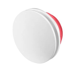 BOCA DE IMPULSION/EXTRACCION ANTIBACTERIANA CON DIFUSOR Y BAJO PERFIL Ø 125 MM EN BLANCO