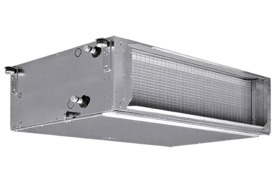 Fancoils sin envolvente de alta presión, a 2 tubos, SABIANA MAESTRO MTL, de 4 a 41 Kw. en 9 modelos tipo conductos hasta 400 Pa.-TEFANMTL01_02