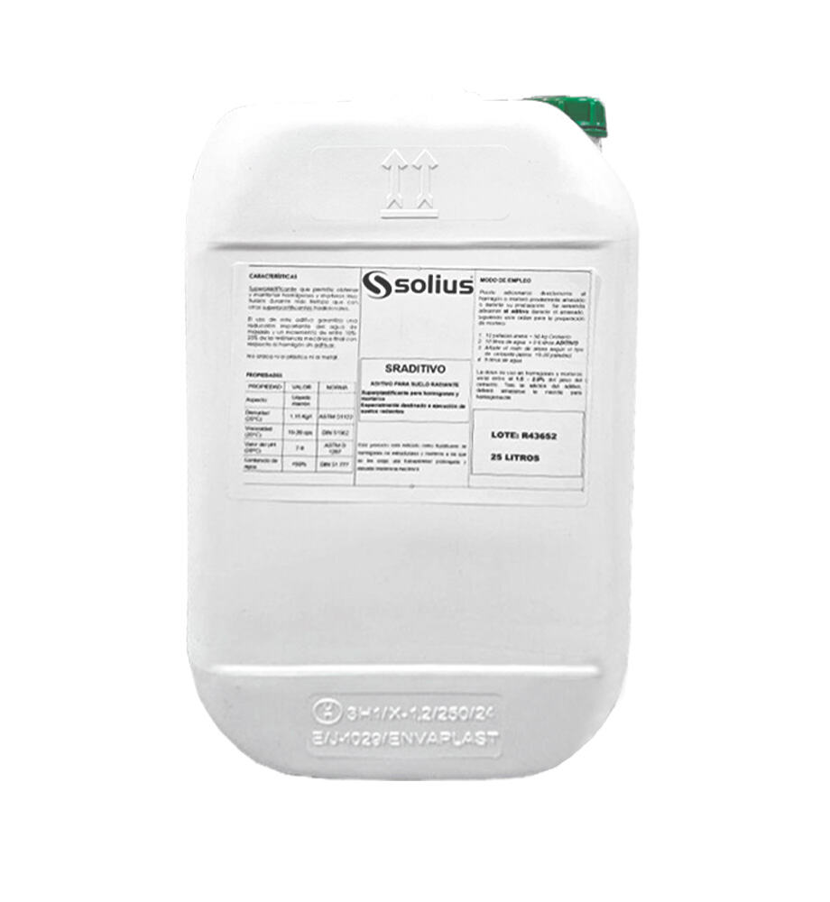 Aditivo fluidizante para suelo radiante. Garrafa de 25 litros.-510000SRADITIVO_01