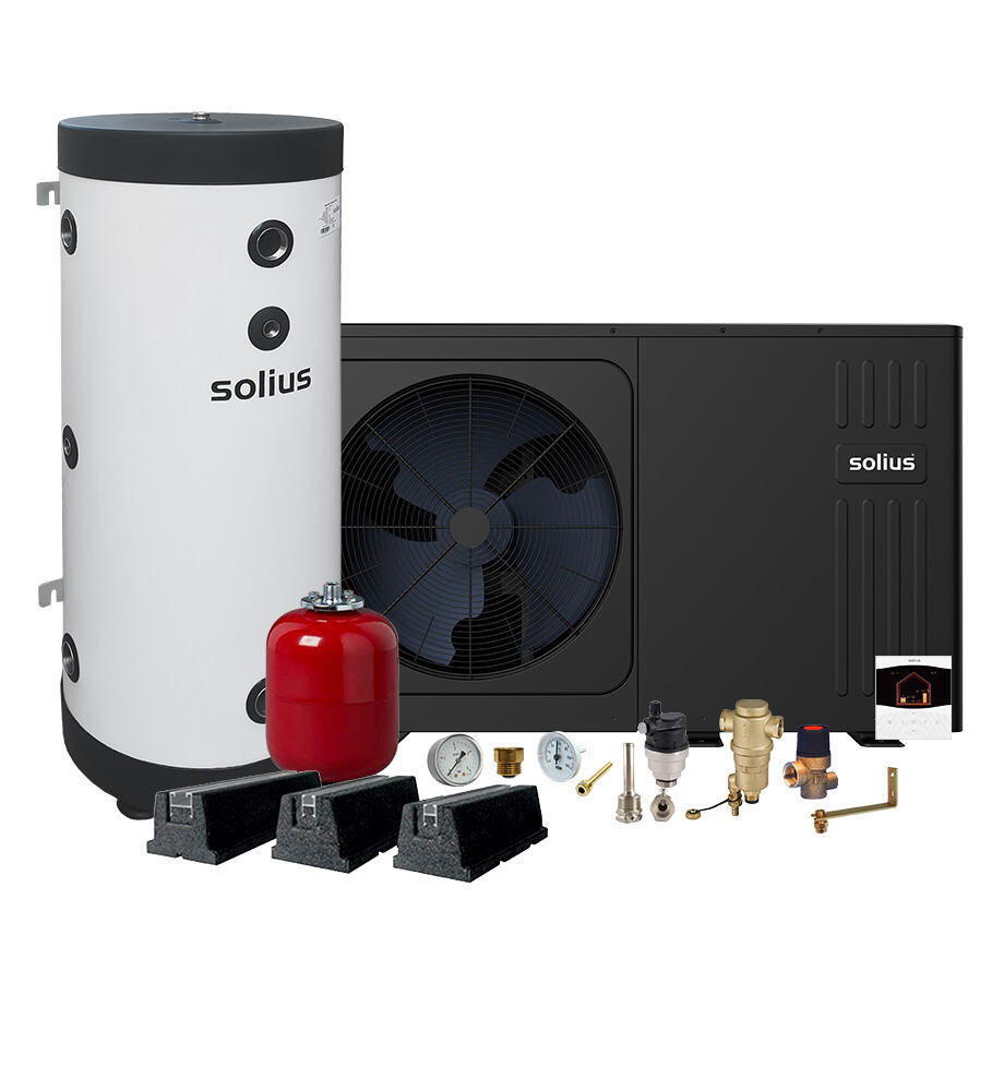 Kit AEROBOX INVERTER R290 12kW + INERCOOL INOX PLUS 100L-QASD12MP.01_01