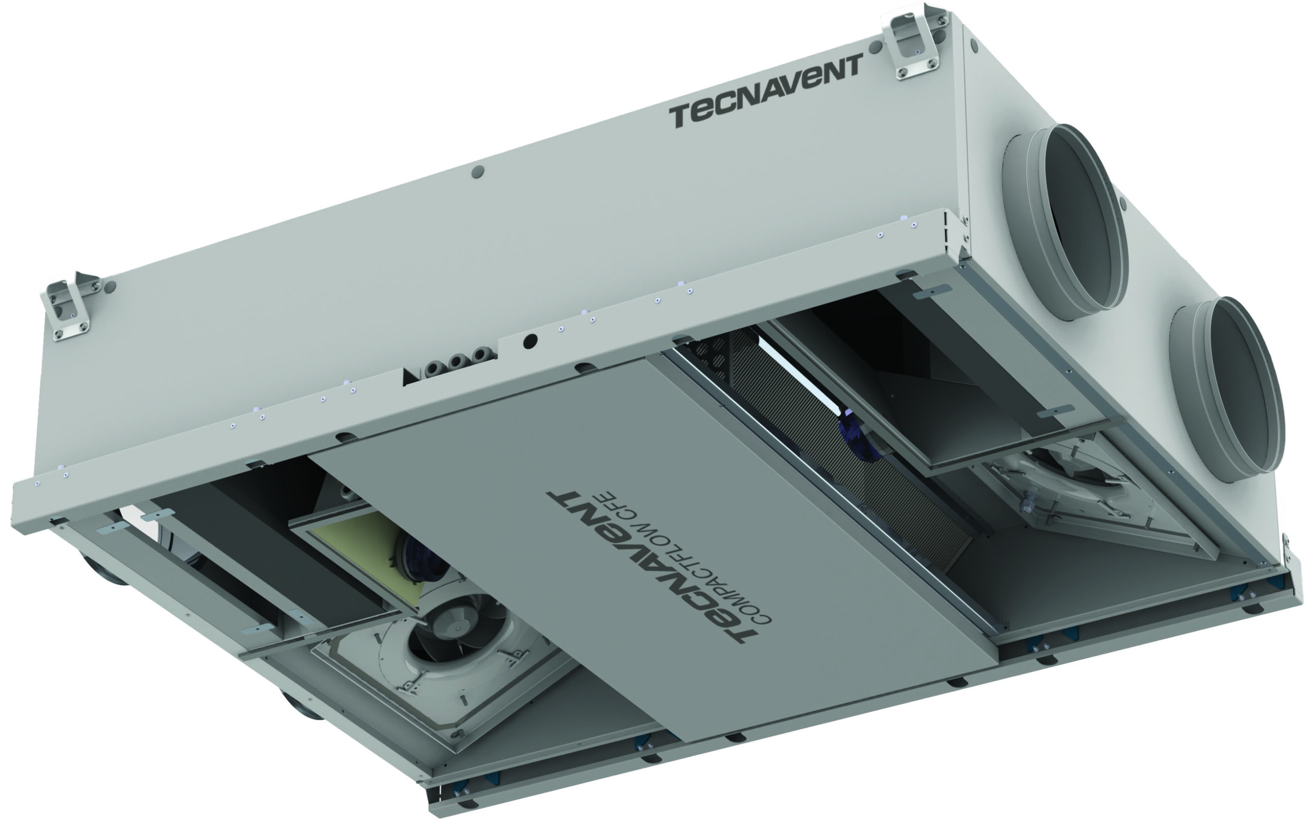 Recuperador de calor horizontal TECNAVENT COMPACTFLOW CFE-TERECCFE_02